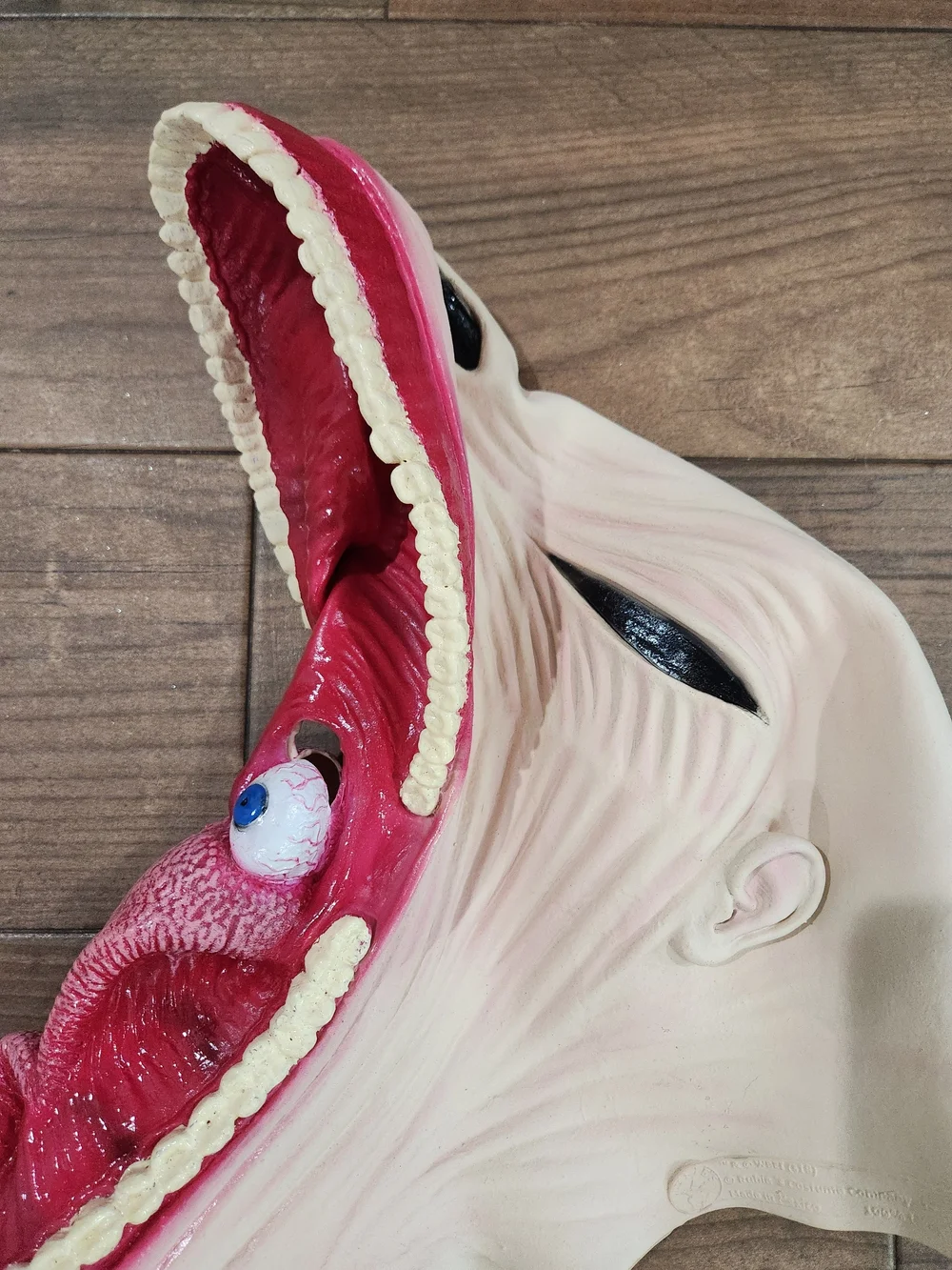 Adult Beetlejuice Costume Rubie's Full Latex Mask Men's Women's Monster Barbara